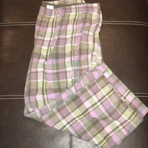 3 for $15 - Plaid Sleep Pant - Capri Length